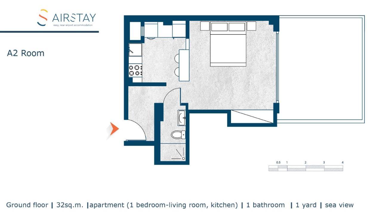 Penthouse & Apartments By The Sea Airport Airstay Artemida  Exterior photo